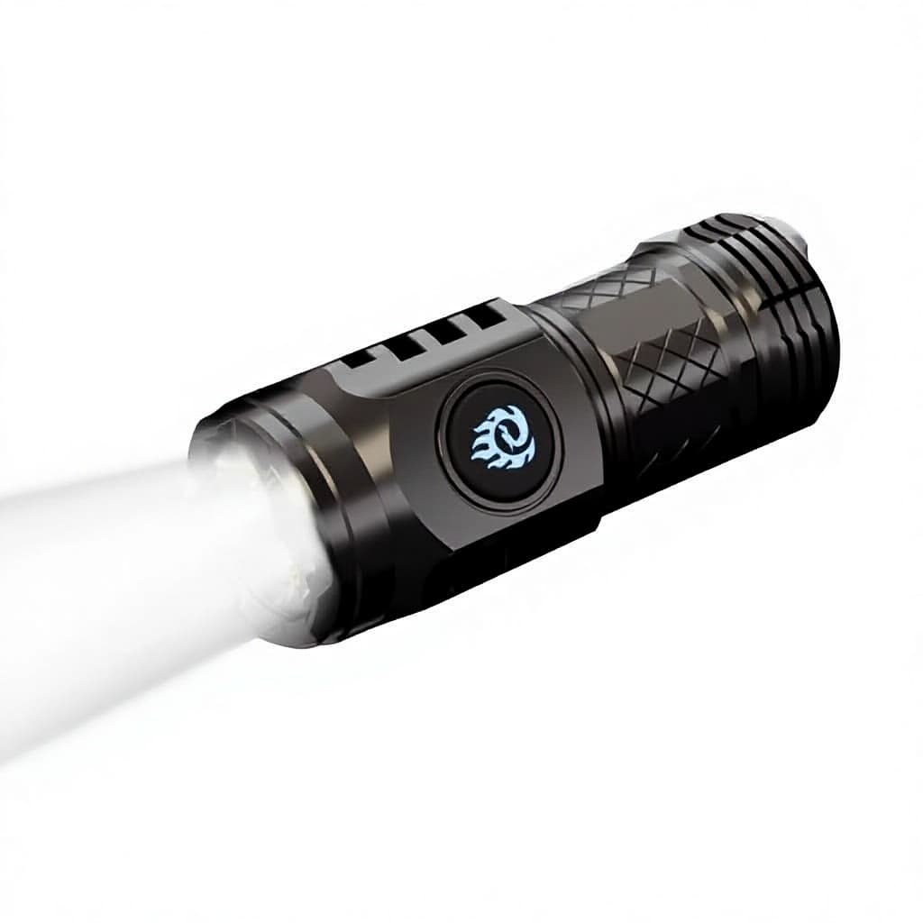 High-power Rechargeable Flashlight Ultra-bright Portable Outdoor Use Long-range...
