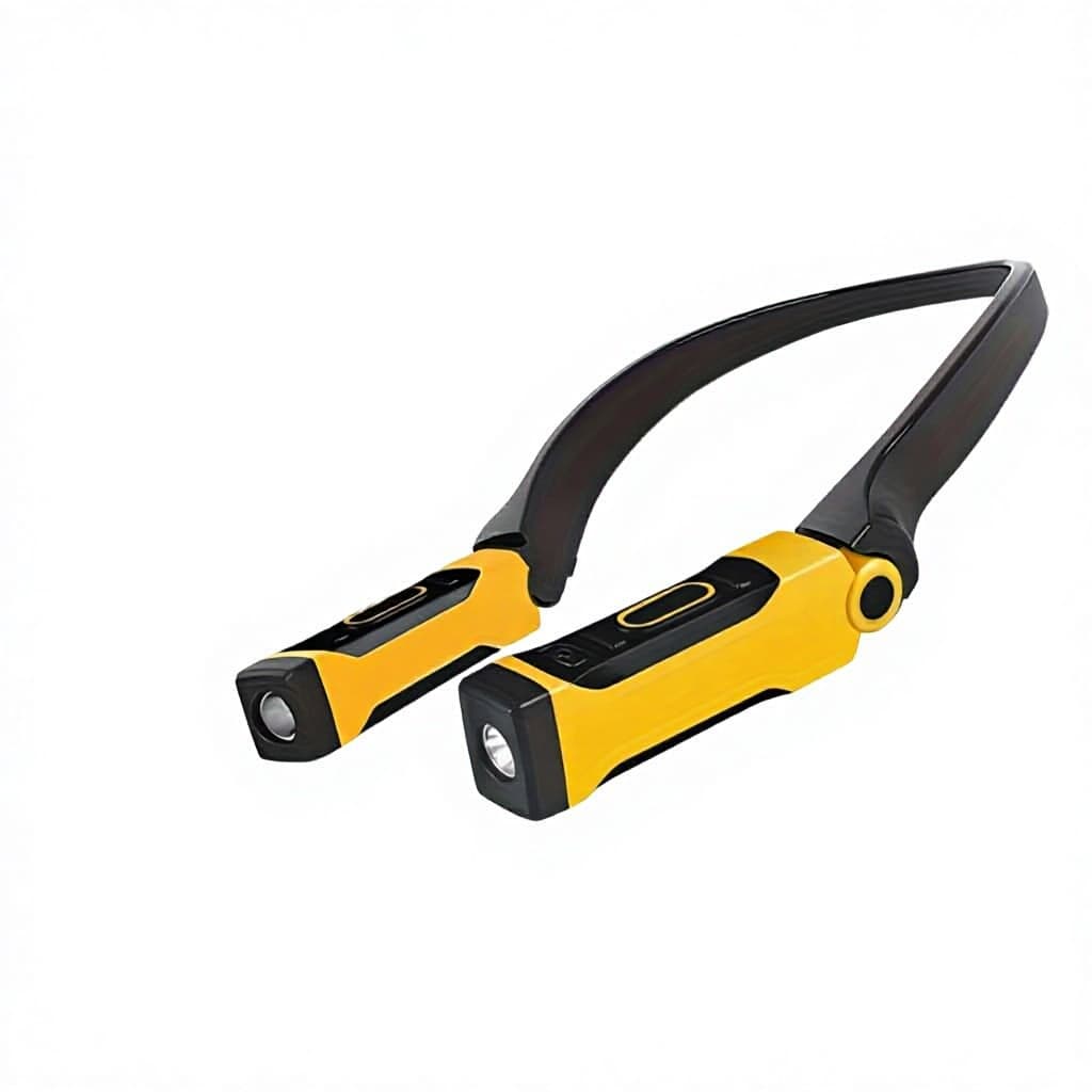 Cross-border New LED Neck-mounted Work Light Rechargeable Waterproof Camping Reading...