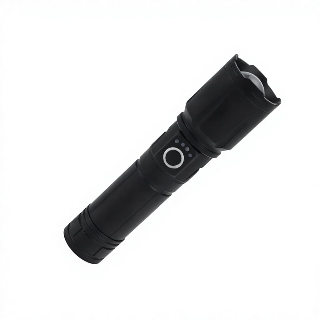 LED Special Forces Flashlight Aluminum Alloy USB Charging Super Bright 500m Beam...