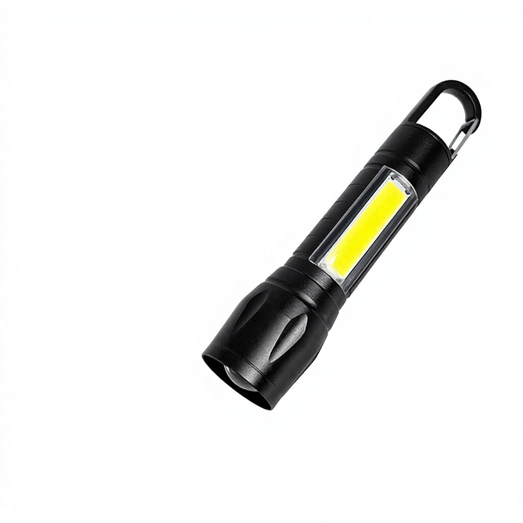 Cross-border LED High-intensity Flashlight Rechargeable Multi-purpose Long-range...