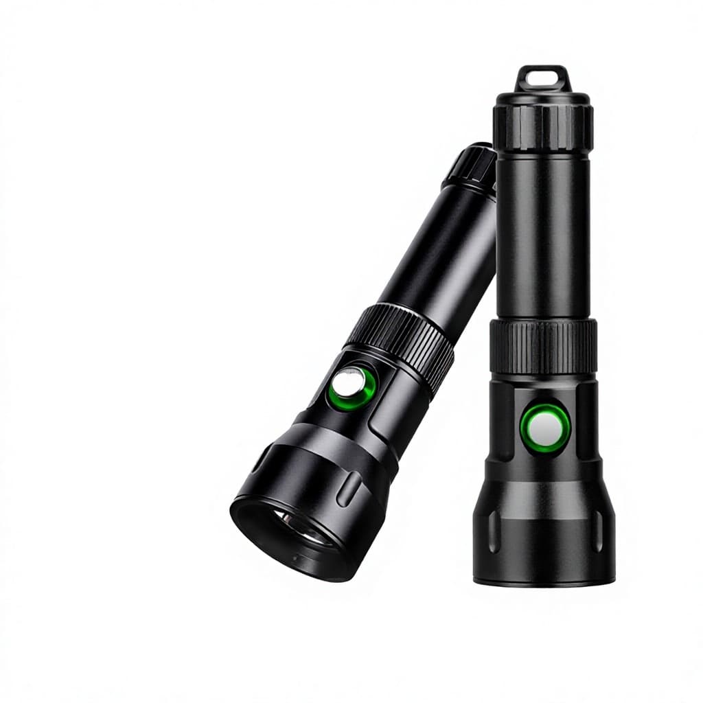 Professional IP20 Diving Flashlight 3000LM High Lumen Output 500m Beam Distance Long...