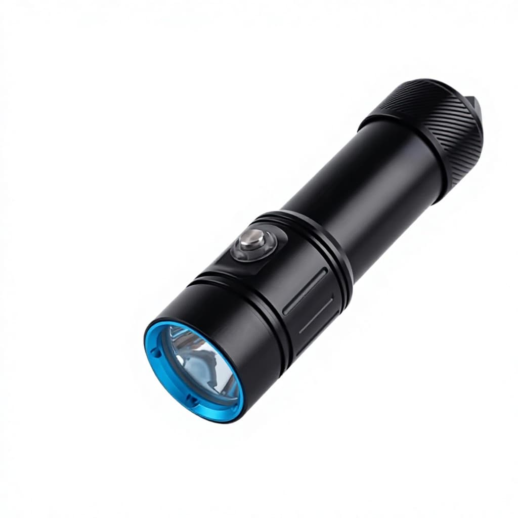 L40/P50 Professional LED Dive Flashlight L2 Deep-Sea Underwater Lighting Outdoor...