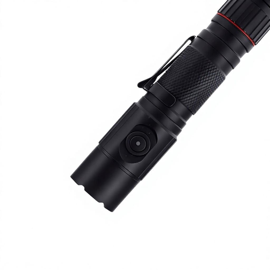 New Portable Mini Rechargeable Flashlight Bestsellerhigh-intensity Strobe LED Aluminum...