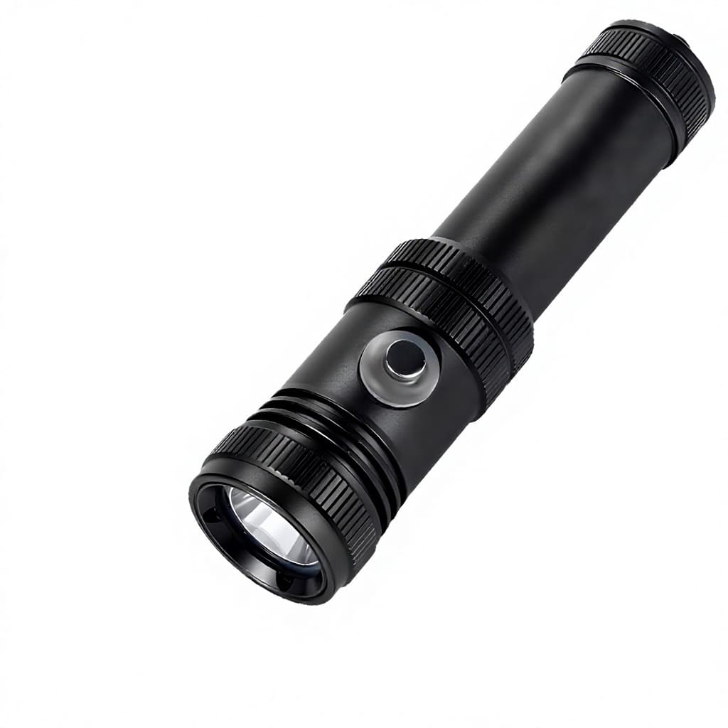 SST40 Professional-Grade Rechargeable LED Dive Flashlight 500m Beam Distance Ultra-Thin...