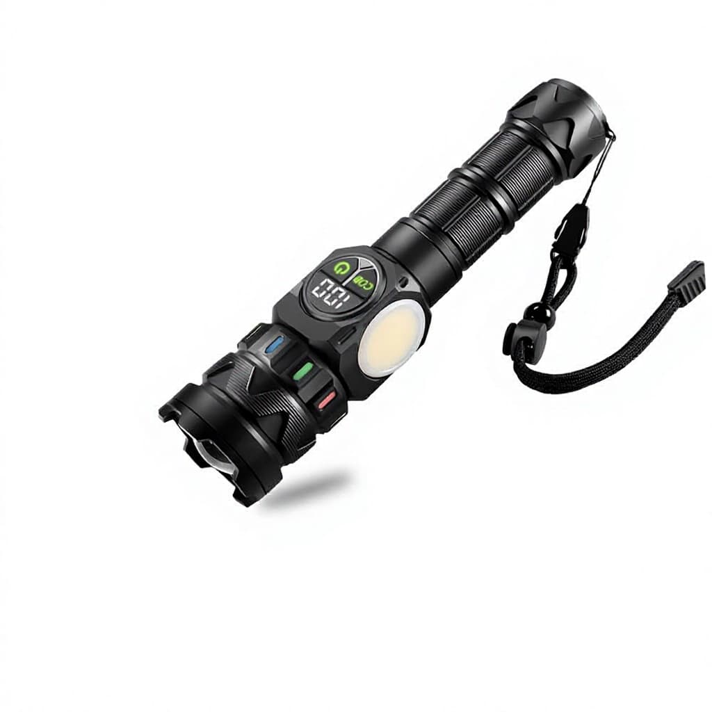 Cross-border New Multi-function Flashlight Powerful Ultra-bright Beam White Laser IP20...
