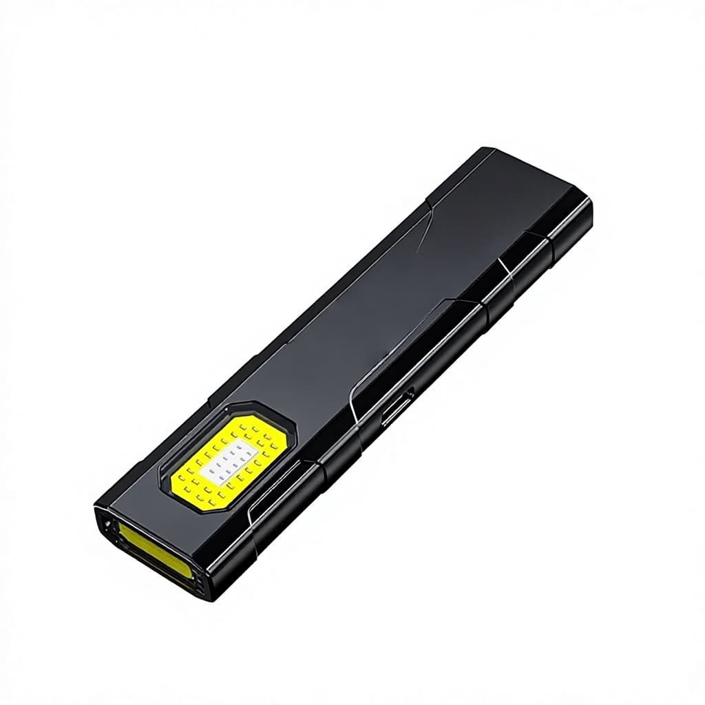Multifunctional LED Work Light Magnetic Base Compact Portable Mini Camping Rechargeable...