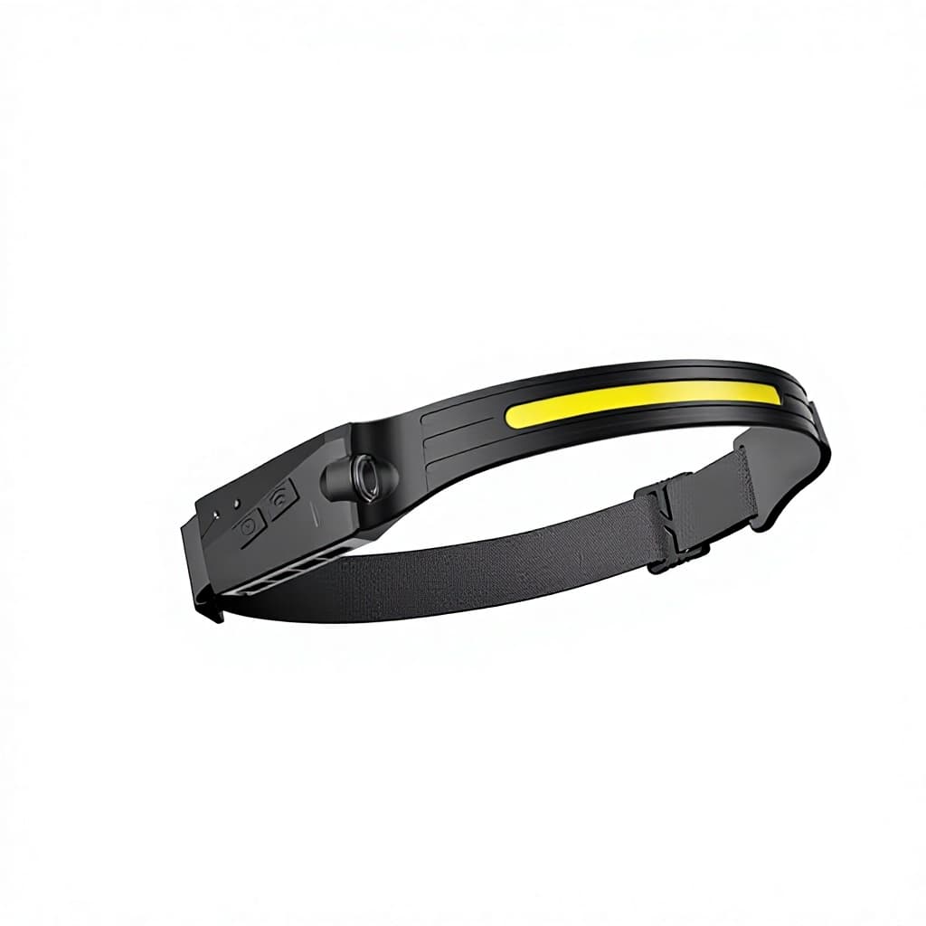 New Silicone Wave-Sensing COB Headlamp-USB-Charged High-Brightness Outdoor Cycling &...
