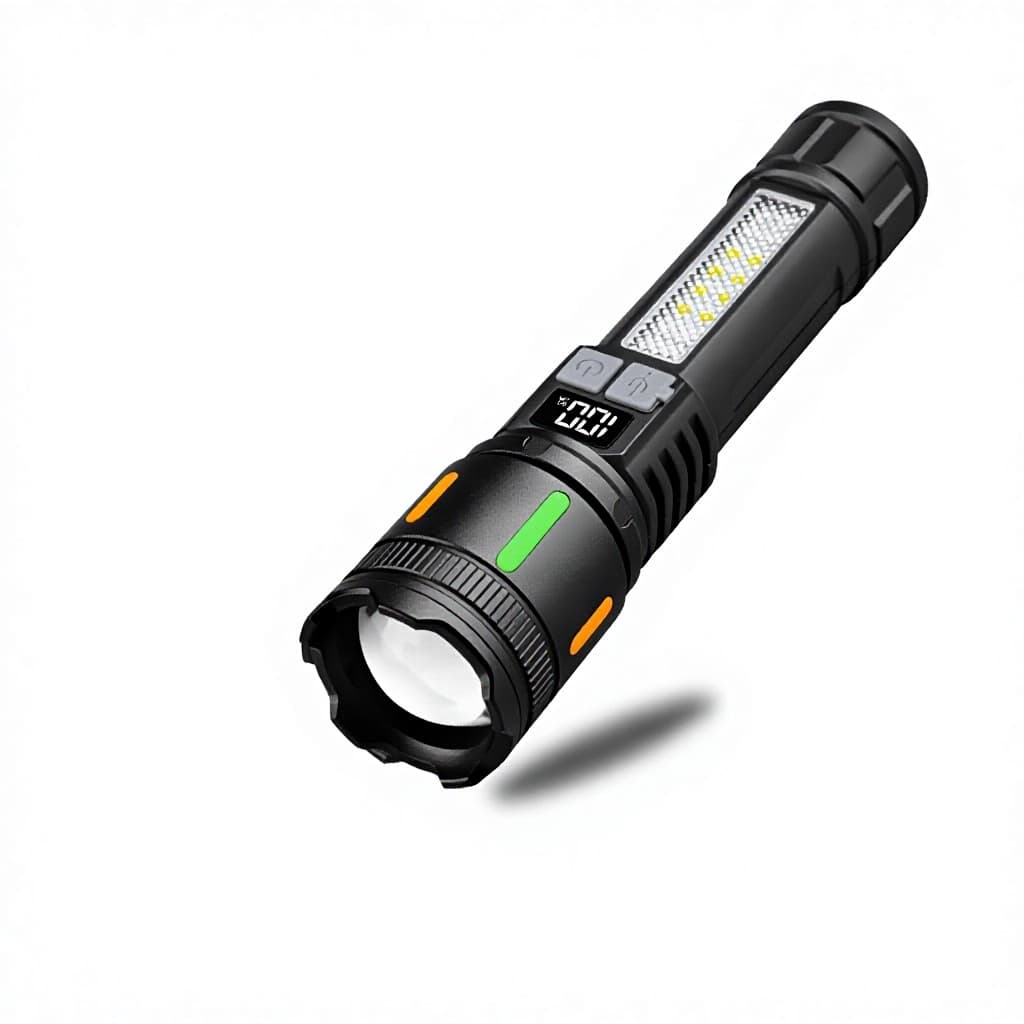 Cross-border High-intensity Laser Flashlight Super-bright Output Telescoping Zoom...