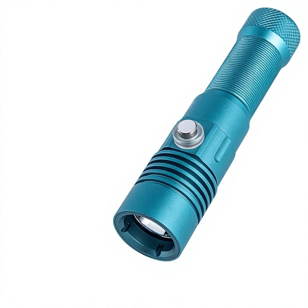 SST4 200M Deep-Dive LED Dive Torch Underwater Exploration Light Emergency Rechargeable...