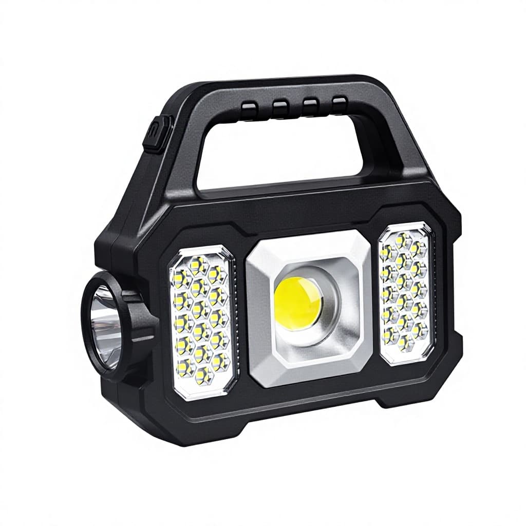 Multi Functional Portable Searchlight Outdoor Emergency USB Lanterna Taschenlamp...