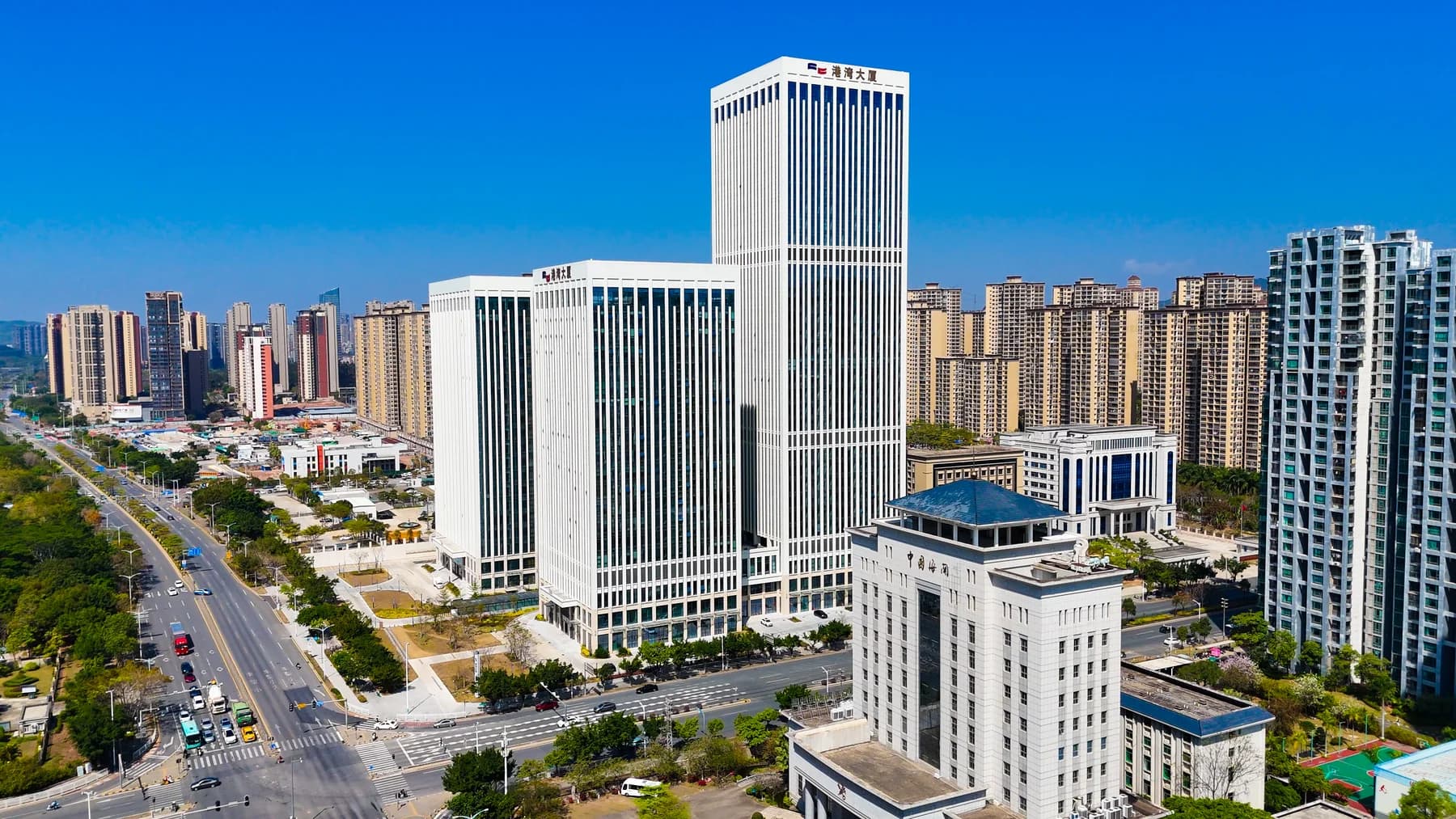 Gangwan Building office location in Huizhou